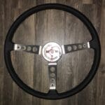 Ford Mustang Shelby GT500 1967 Steering Wheel Classic Restored to New Leather P5167