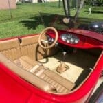 Ford Roadster 1927 Steering Wheel Classic Restored to New Leather P1280