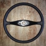 Jaguar Mark II 1962 Steering Wheel Classic Restored to New Leather P9274a