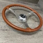 LeCarra Steering Wheel Classic Restored to New Leather AFTER P3429
