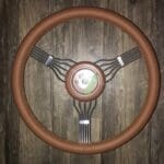 Lecarra Steering Wheel Classic Restored to New Leather P3025