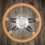 Lecarra Steering Wheel Classic Restored to New Leather P5787