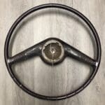 Lincoln Zephyr 1947 Steering Wheel BEFORE Restored to New P9807