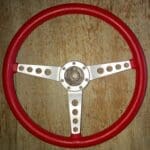 Lotus Europa 1968 Steering Wheel Classic Restored to New Leather P8028