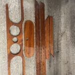 Maserati Mexico Prototype 1966 Glove Box Dash Long and Short Trim Classic Restored to New Wood P7850