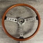 Maserati Mexico Prototype 1966 Steering Wheel Classic Restored to New Wood P7848