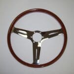 Nardi Steering Wheel Classic Restored to New Wood AFTER P5250189
