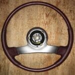 Oldsmobile 1984 Steering Wheel Classic Restored to New Leather P9063