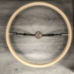 Oldsmobile Cutlass 1966 Steering Wheel Classic Restored to New Leather P1893