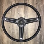 Oldsmobile Cutlass 1969 Steering Wheel Classic Restored to New Leather P1023