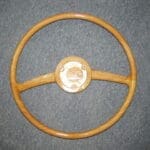 Packard 1953 Steering Wheel Classic Restored to New Wood P6230014