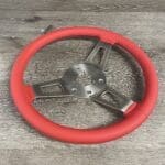 Plymouth Baracuda 1970 Steering Wheel Classic Restored to New Leather P0203