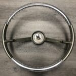 Pontiac Catalina 1963 Steering Wheel Classic Restored to New AFTER P0306