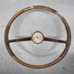 Pontiac Catalina 1963 Steering Wheel Classic Restored to New BEFORE P2839