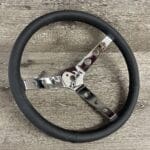 Pontiac GTO 1965 Steering Wheel Classic Restored to New Leather P3421