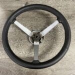 Pontiac GTO 1972 Steering Wheel Classic Restored to New Leather P5884
