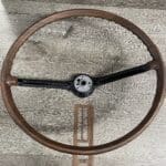 Pontiac GTO Convertible 1966 Steering Wheel Classic Restored to New Leather P6072