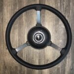 Pontiac Grand Am 1973 Steering Wheel Classic Restored to New Leather P2708