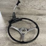 Porsche 356C 1964 Steering Wheel and Shift Knob Classic Restored to New AFTER P3523