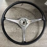 Porsche 356C 1964 Steering Wheel and Shift Knob Classic Restored to New BEFORE P6477
