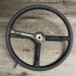 Toyota Land Cruiser 1976 Steering Wheel Classic Restored to New Leather P7576