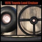 Toyota Land Cruiser 1976 Steering Wheel Classic Restored to New P4258