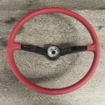 Volkswagon Bug 1960s Steering Wheel Classic Restored to New Leather P5843
