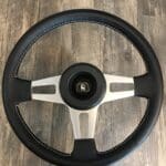 Volkswagon Wolfsburg 1978 Steering Wheel Classic Restored to New Leather P5979
