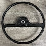 Willys Station Wagon 1963 Steering Wheel Restored to New Leather P6275