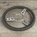 Astrali 13 Inch Aftermarket Steering Wheel Restored to New Leather P9297