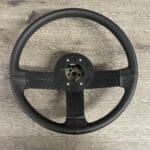Chevy Camaro 1987 Steering Wheel Restored to New Leather P6047