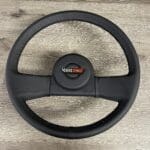 Chevy Corvette 1985 Steering Wheel Restored to New Leather P2385