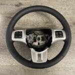 Dodge Charger 2011 Steering Wheel Restored to New Leather P6210