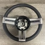 Ford Mustang 2008 Steering Wheel Restored to New Leather P6558