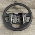 Land Rover LR3 2005 Steering Wheel Restored to New Leather P6351