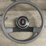 Oldsmobile Cutlass 1987 Steering Wheel Restored to New Leather P3044