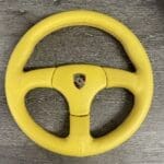 Porsche 911 1987 Steering Wheel Restored to New Leather P3298