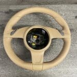 Porsche Boxter 2014 Steering Wheel Restored to New Leather 6839