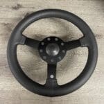 Volkswagen Super Beetle 1974 Steering Wheel Restored to New Leather P5896
