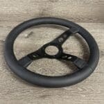 Volvo 142E 1973 Steering Wheel Restored to New Leather P5198