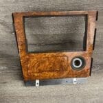 Acura Legend 1988 Radio Bezel Restored to New Wood P7499