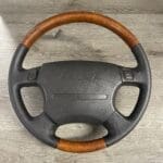 Acura Legend 1994 Steering Wheel Restored to New Leather and Wood P2905