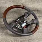 Acura Legend GS 1995 Steering Wheel Restored to New Leather and Wood P8095