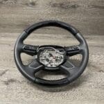Audi A8 2014 Steering Wheel Restored to Wood P3371