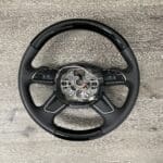 Audi A8 2014 Steering Wheel Restored to Wood P3372