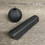 Chevy Camaro 1982 EBrake and Gearshift Knob Restored to New Leather P7753