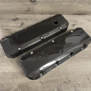 Chevy Chevelle SS Convertible 1967 Valve Covers and Hood Insert Vents Added Carbon Fiber P4340