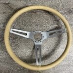 Chevy Corvette Steering Wheel Restored to New Leather P6587