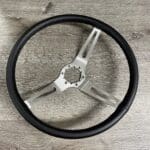 Chevy Corvette Steering Wheel Restored to New Leather P6655