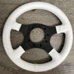 Datsun 510 1971 Steering Wheel Restored to New Leather P4774